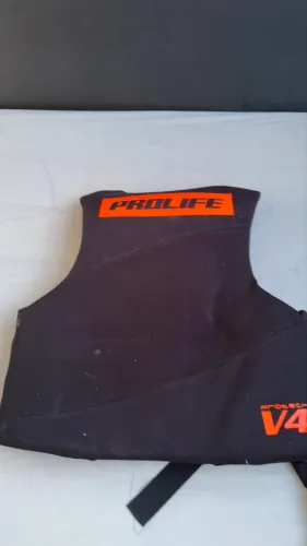 Colete Salva-vidas Prolife Protech V4 Homologado - Laranja