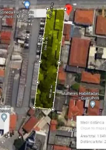 Terreno à venda, 1850 m² por R$ 12.000.000,00 - Macedo - Guarulhos/SP