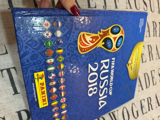 Álbum da Panini copa mundial 2018 completo