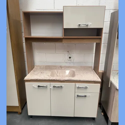 Cozinha compacta com tampo - entrego hoje