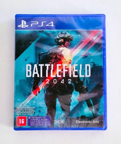 Jogo Battlefield 2042 lacrado para PS4 mídia física