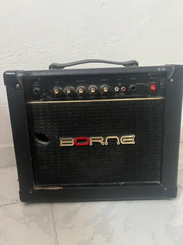 caixa amplificadora borne 