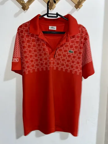 Camisa Polo Lacoste Meia Quadriculada