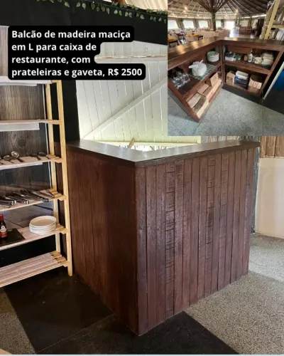 Balcão - bar - caixa
