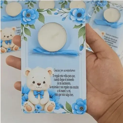 Lembrancinha em vela, fazemos qualquer tema