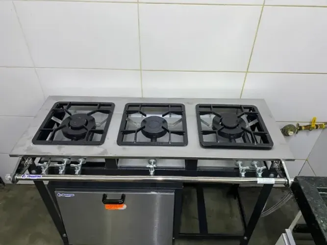 FOGÃO 3 BOCAS JS MARTINS COM FORNO