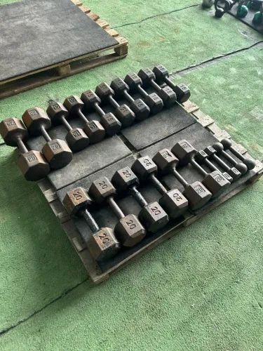 Dumbbells/Halteres de ferro - R$11/kg