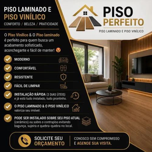 Instalação de pisos vinilico e laminado