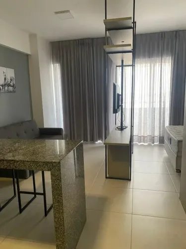UNIQUE STUDIO MOBILIADO , PRÉDIO COM ÁREA DE LAZER