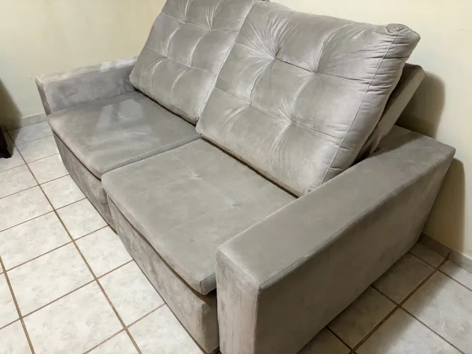 Sofá reclinável