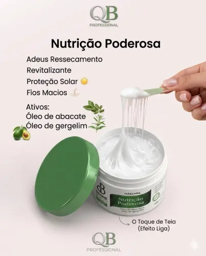 Nutrição intensa efeito teia profissional