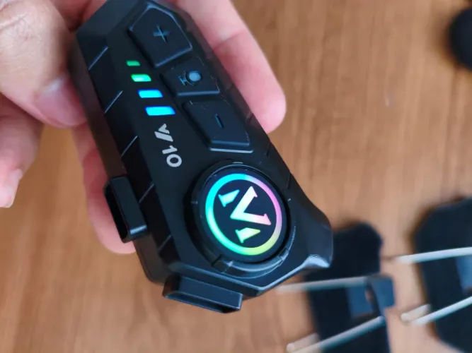 Fone para capacete 