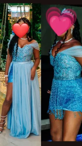 Macacão/ vestido ( 15 anos )