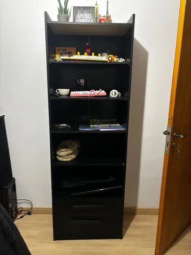Estante + bancada de escritório