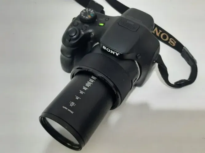 *Sony Cyber-Shot Hx300 Dsc-hx300 Compacta Avançada Cor Preto + Manual + Bolsa