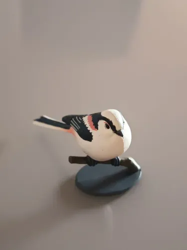FURUTA CHOCO EGG - PÁSSARO SHIMA - BIRD ENAGA LONG TAILED