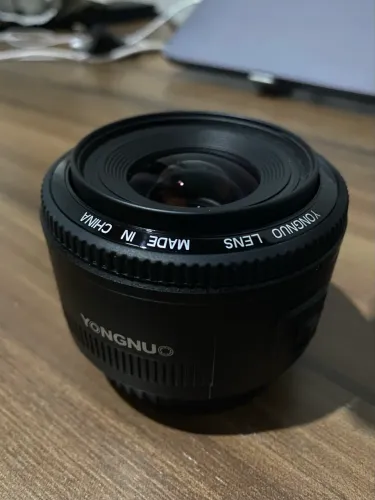Lente Yongnuo 35mm F2 para Canon - Extremamente Nova