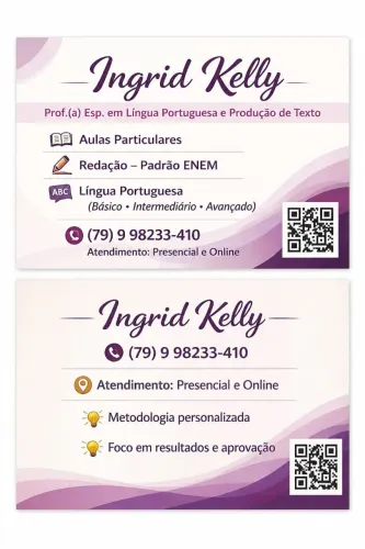 Aulas Particulares de Português e Redação para o Enem 