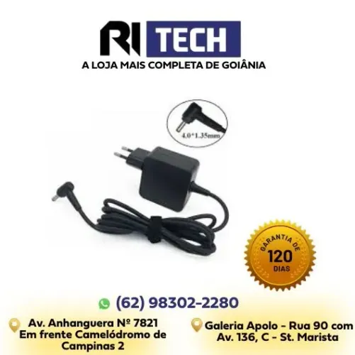 Fonte Carregador Notebook Asus 19V VivoBook 15 X512 X510U ZenBook 14