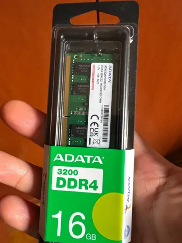 4 memória ddr4 16gb adata lacrado