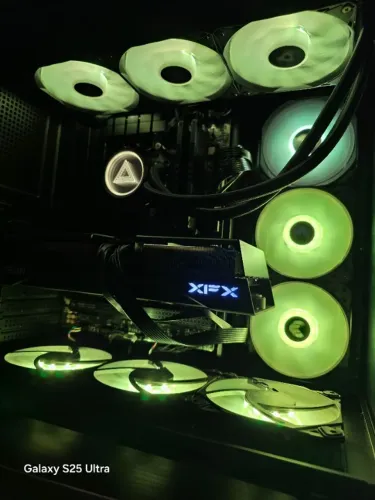 PC Gamer Paixão Ryzen7 1TB 32GB RX 9070 XT 16GB Novo com NF