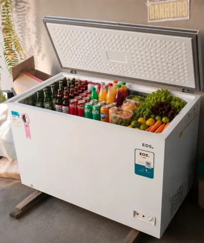 Freezer ecológico EOS 282L ainda na garantia