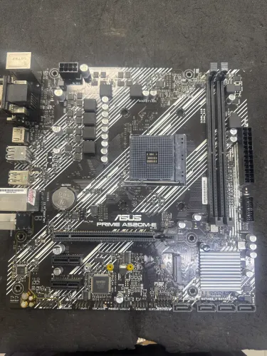 Placa mae A520 asus liga mas nao da video