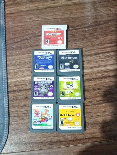 Jogos de nintendo 3DS e nintendo DS - leia a descrição