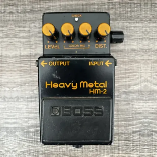 Pedal Boss Hm-2 Heavy Metal Distorção Para Guitarra (Usado)