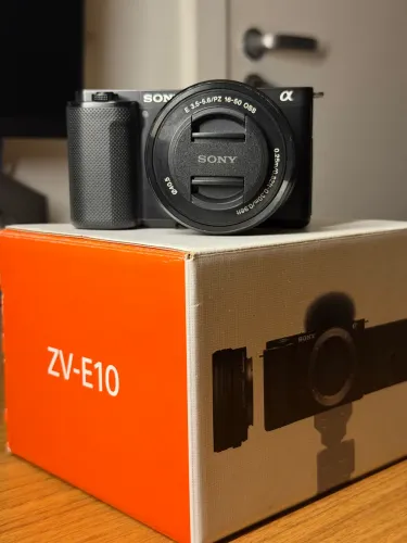 Kit Sony ZV-E10 + lente 16-55mm