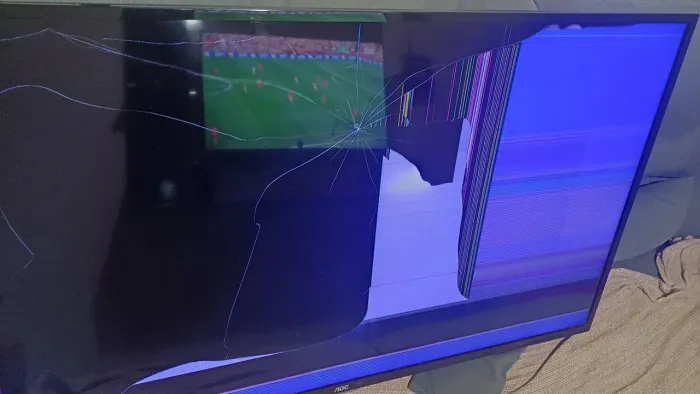 Tv smart com defeito
