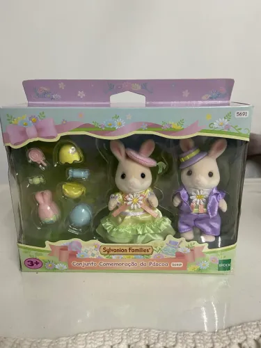 Sylvanian Families Cabana Ovo de Páscoa ( na caixa )