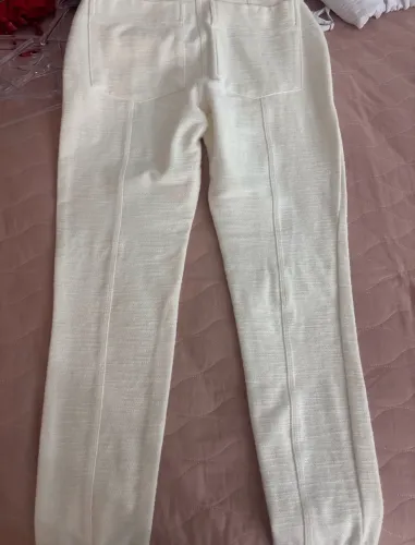 Calça Anne Fernandes branca P