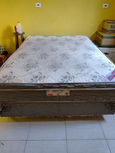 Colchao cama kig cama box