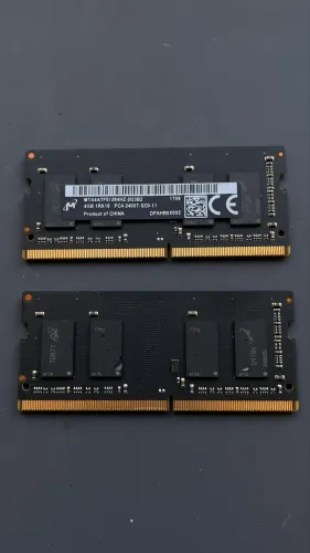 Kit Memoria Ram Notebook 8gb (2x4gb) Ddr4 2400mhz Micron Original