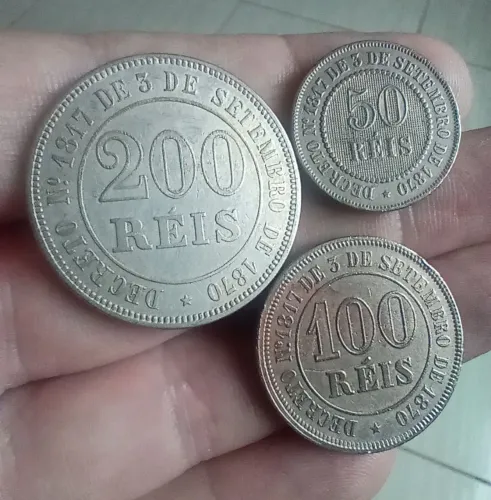 Moedas antigas 