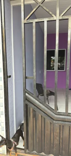 Portão grande para casa