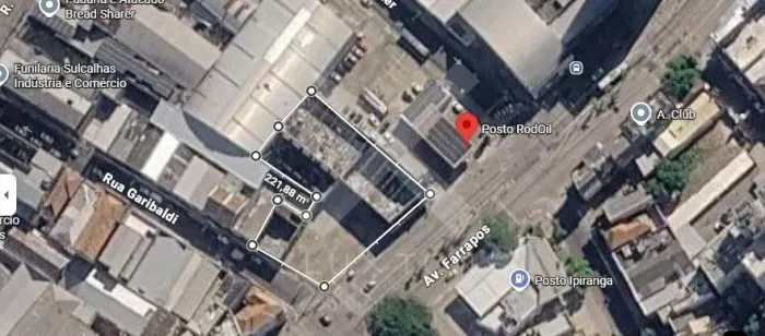 Terreno para vender e alugar na Farrapos