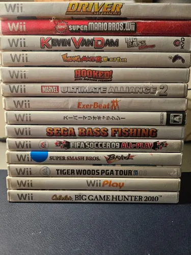 Lote 14 Jogos Nintendo Wii | Originais e Testados