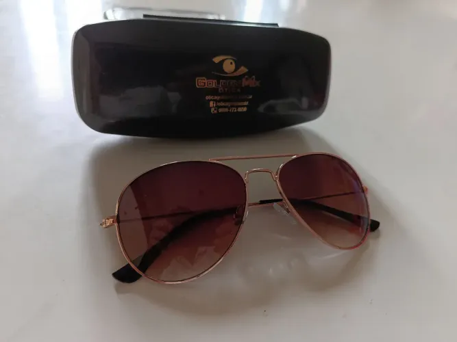 Óculos de Sol Ferrovia Estilo Rayban Original Novo Lacrado Com Estojo