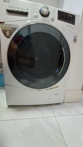 Máquina Lavadora e secadora LG INVERTER Lava e Seca DirectDrive 10,2/6kg