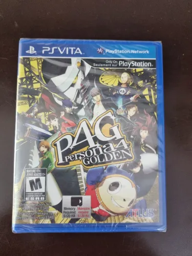 Persona 4 Golden Vita Novo Lacrado