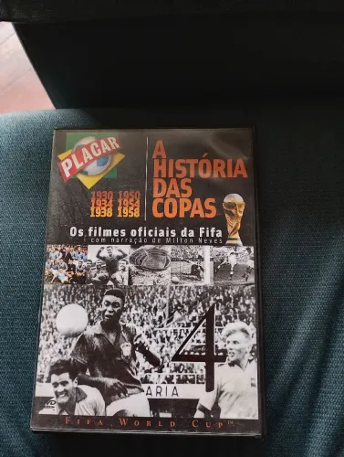 Coleção dvd A história das copas