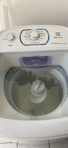 Máquina Eletrolux 11kg funcionando tudo