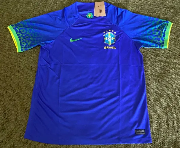 Camisa Brasil azul 22/23