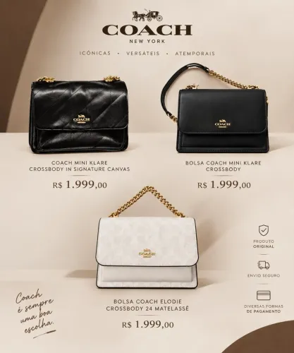 Bolsas Coach
