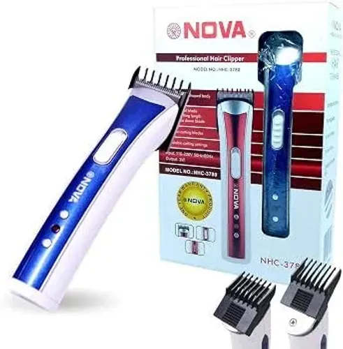 Máquina de Cortar Cabelo e Barba Profissional Star Wolves JS-3780 Recarregável Sem Fio