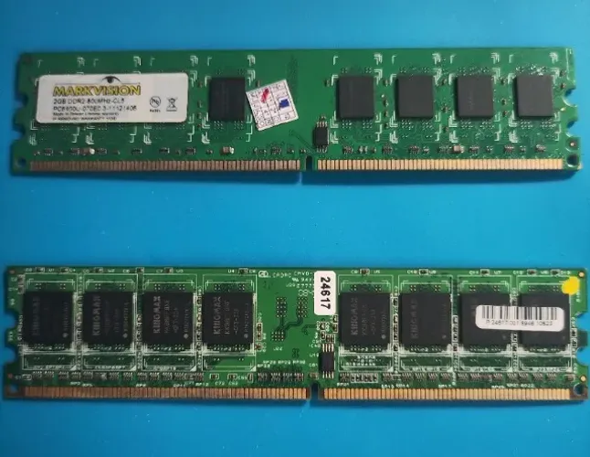 Kit 2 KINGMAX MARKVISION 2GB DDR2-800MHz-CL5 PCE 4000-070ED