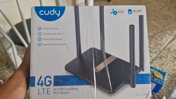 Roteador cudy 4g lte