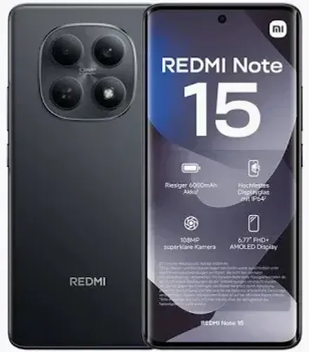 XIAOMI REDMI NOTE 15 128GB/6GB RAM - 1 ANO DE GARANTIA